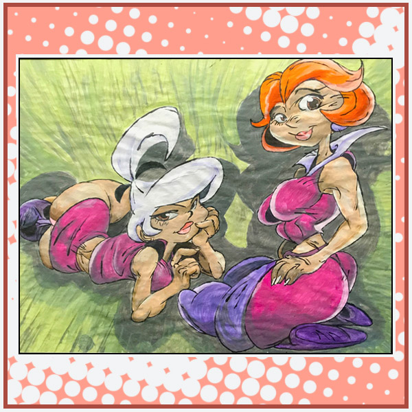 Jane and Judy Jetson