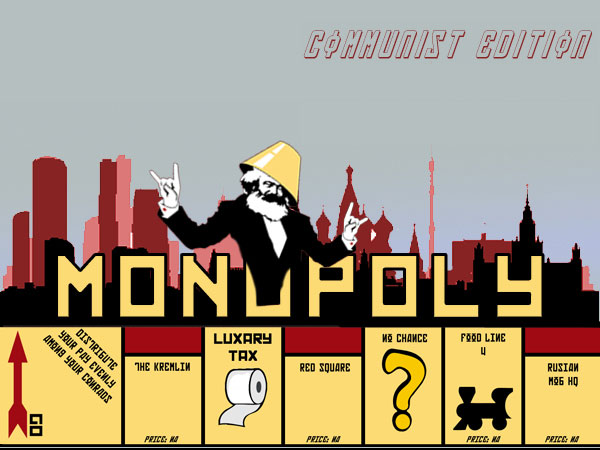 Communist Monopoly Box Top