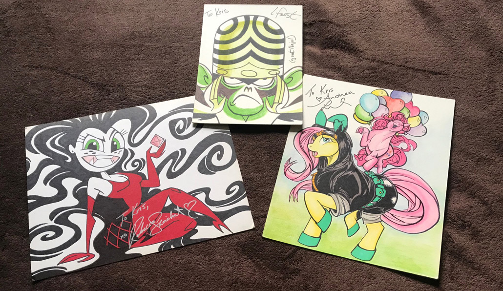 Autographed Illustrations